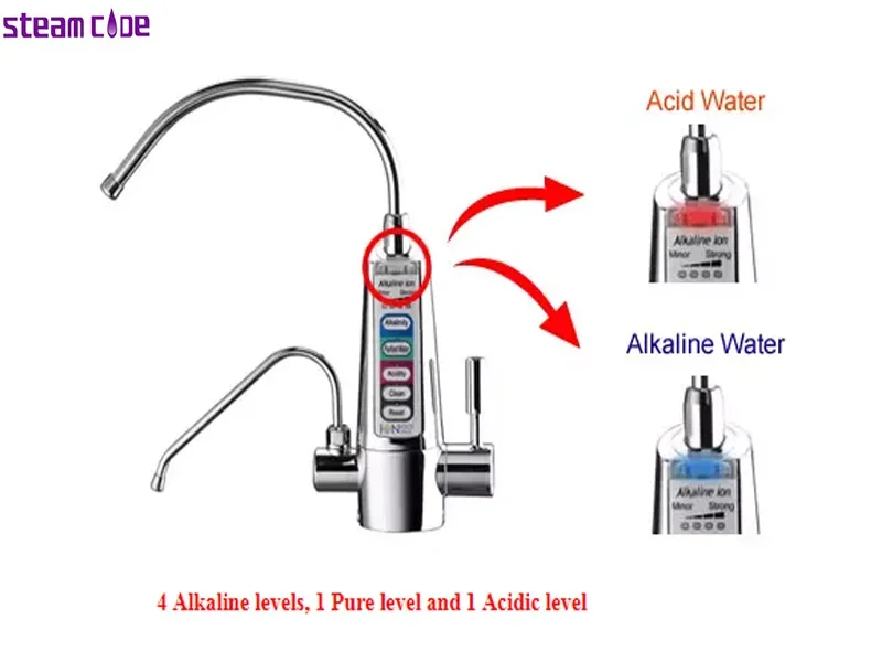물 기계 모델 WTH-802용 수도꼭지