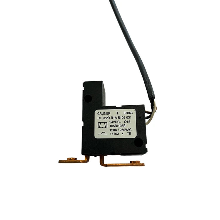 24VDC 120A Heavy Duty Bypass Relay with Complete Circuit Protection Direct Fit PSTX Series Soft Starter - UL-722D-R1A-B105-031