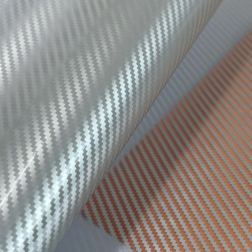 

0.5M Wide Silver Lattice Transparent Carbon Fiber Transfer Film L20M Hydrographics Film