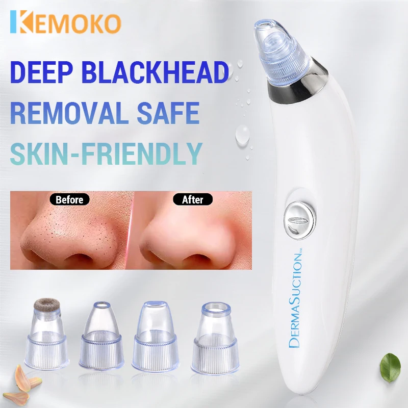 

Blackhead Vacuum Remover Face Nose Cleaner T Zone Pore Acne Pimple Removal Vacuum Suction Facial Diamond Beauty Deep Cleaning