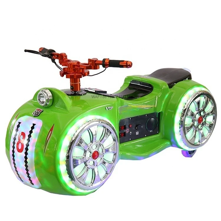 

Children's Electric Bumper Car Amusement Park Electric Battery Kid Ride on Motorcycle Electrical Bumpering Motorbike for Party