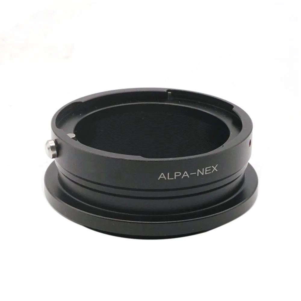 LinGo Camera Lens Mount Adapter Ring For Alpa Mount Lens To For Sony E Mount Camera For NEX VG10E 5N A7 A7R