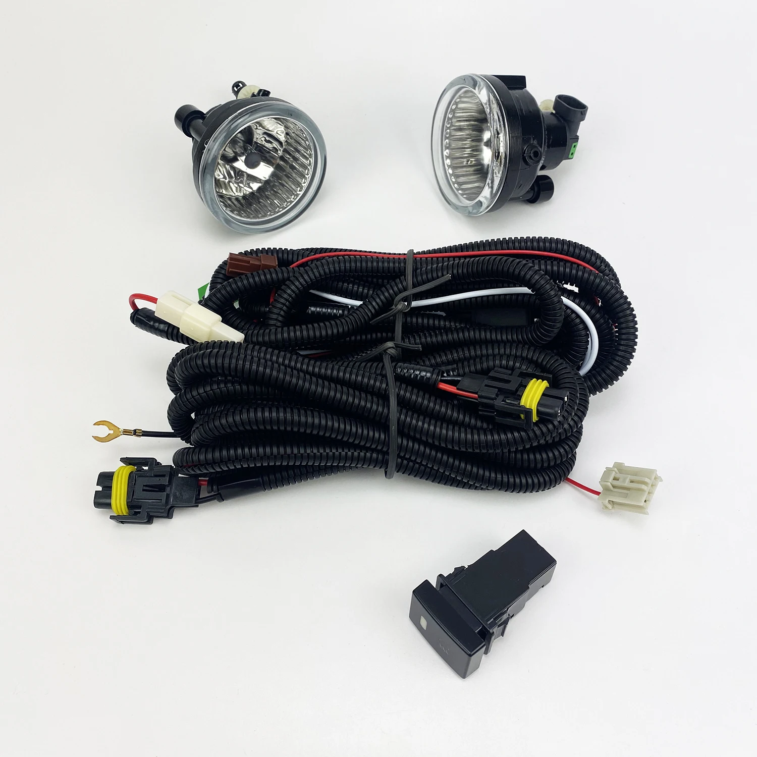 

Bumper Fog Light Driving Lamp For Daihatsu Terios 2010 2012 2013 2014 2015 Right & Left Side With Bulb Switch Wire Harness