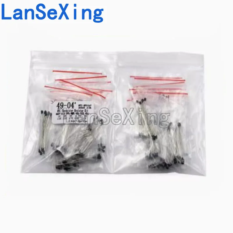 MF52 thermistor package NTC 1K 2K 3K 5K 10K 47K 50K 100K 10 types, 10 pieces each