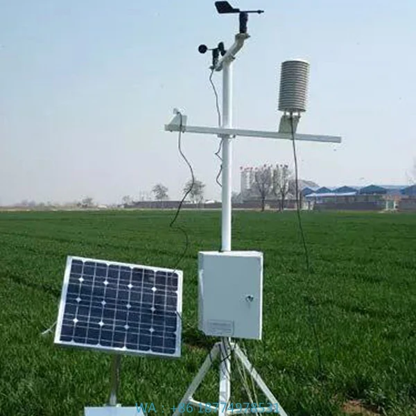 نظام محطة المراقبة لتطبيقات الزراعية والتعدين في الهواء الطلق والطقس التلقائي اللاسلكي