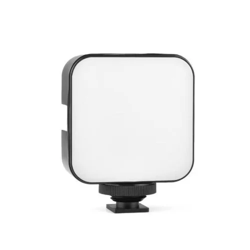 Mini Draagbare Led Video Licht 56led Fotografische Vulling Licht 5W 6500K Met 3 Koude Schoen Voor Dji Osmo Sony Dslr Canon Gopro Camera
