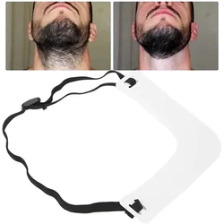 Ultimate Beard Shaper Neckline Shaving Template Guide - Styling Beard Trimmer Tool Lineup Stencil for Perfect Facial Hair Design