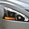 닛산 Teana Altima 2013-2015 용 업그레이드 된 자동 헤드 라이트 LED 자동차 전면 램프 어셈블리 프로젝터 렌즈 높은 구성 액세서리 2