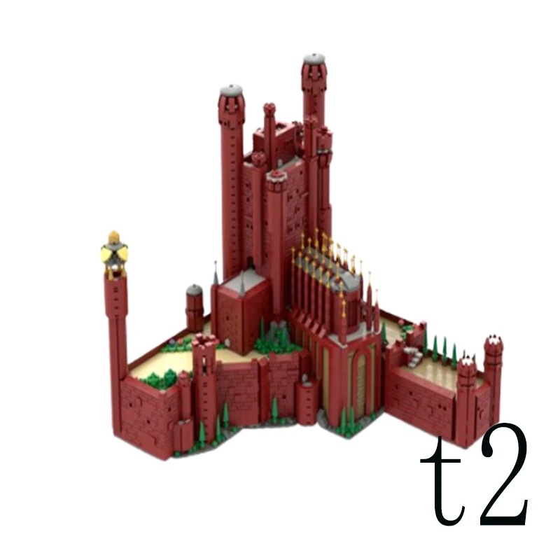 

Строительные блоки для сборки мелких частиц MOC-117962, 4582 шт., средневековое здание, трехмерный замок, образовательная игрушка, сборка