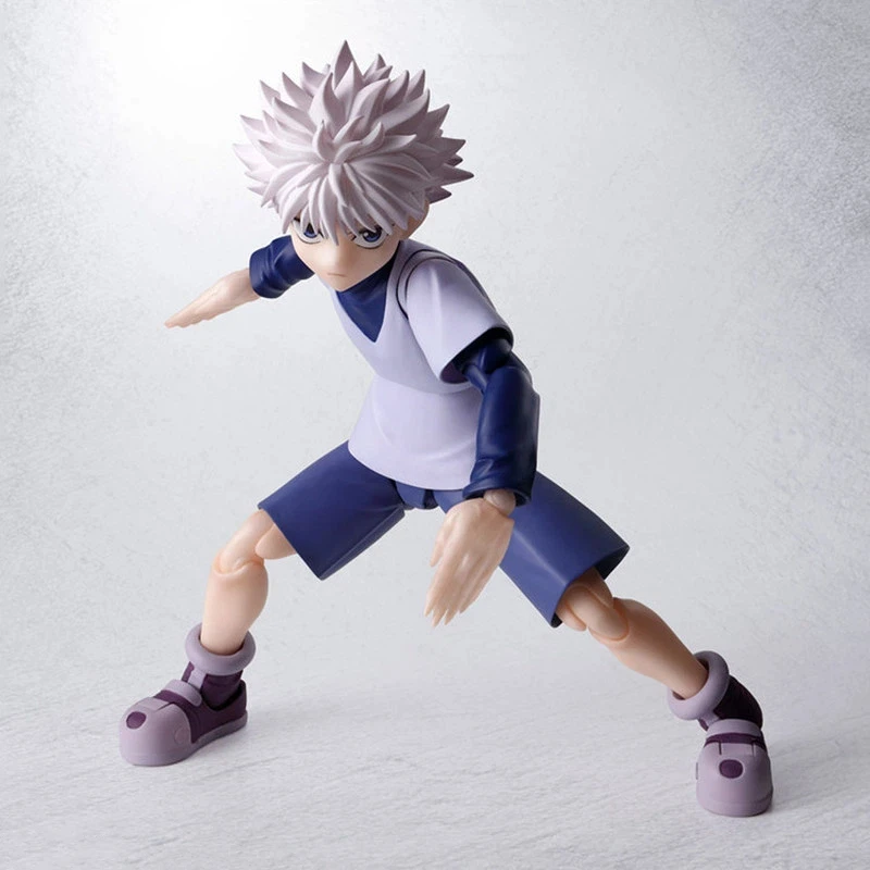 In Stock Shf Figuarts Hunter X Hunter Killua Zoldyck Gon Anime Action Figure Finished Model Ornaments Collection Gifts