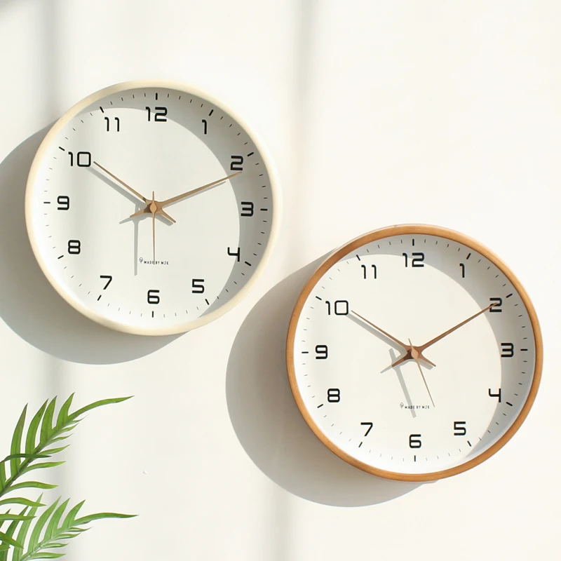 

New User Bonus Wall Clock Minimalist Classic No Sound Silent Round Wall Watch 2023 New Simplicity Relojes De Pared Home Decor