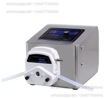 Micro Flow Peristaltic Pump System - BT100-1F Drive with DG-4A Head & 8m Tubing for Precision Filling
