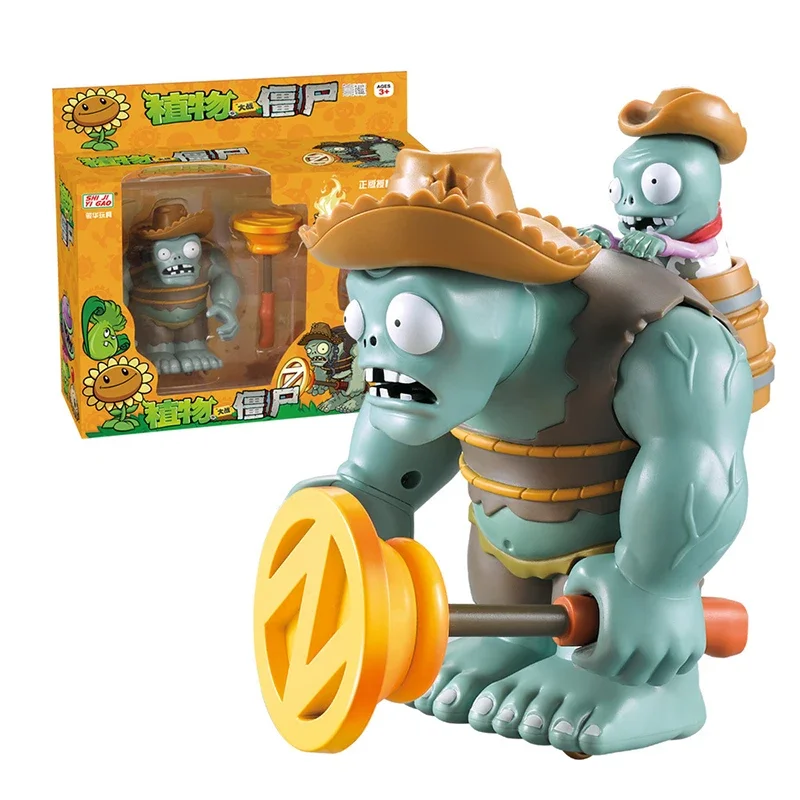 Plants Vs Zombies 2, Deep Sea Giant Zombie Wild West Gargantuar, оригинальные лицензированные игрушечные фигурки, игровые фигурки, модель, подарки для мальчиков