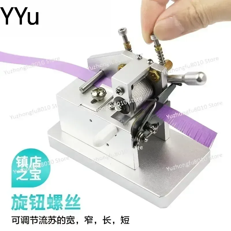 custom for Handmade Paper Tassel Maker DIY Quilting Fringe Cutting Tool Craft Supplies Sewing Accessories Machine