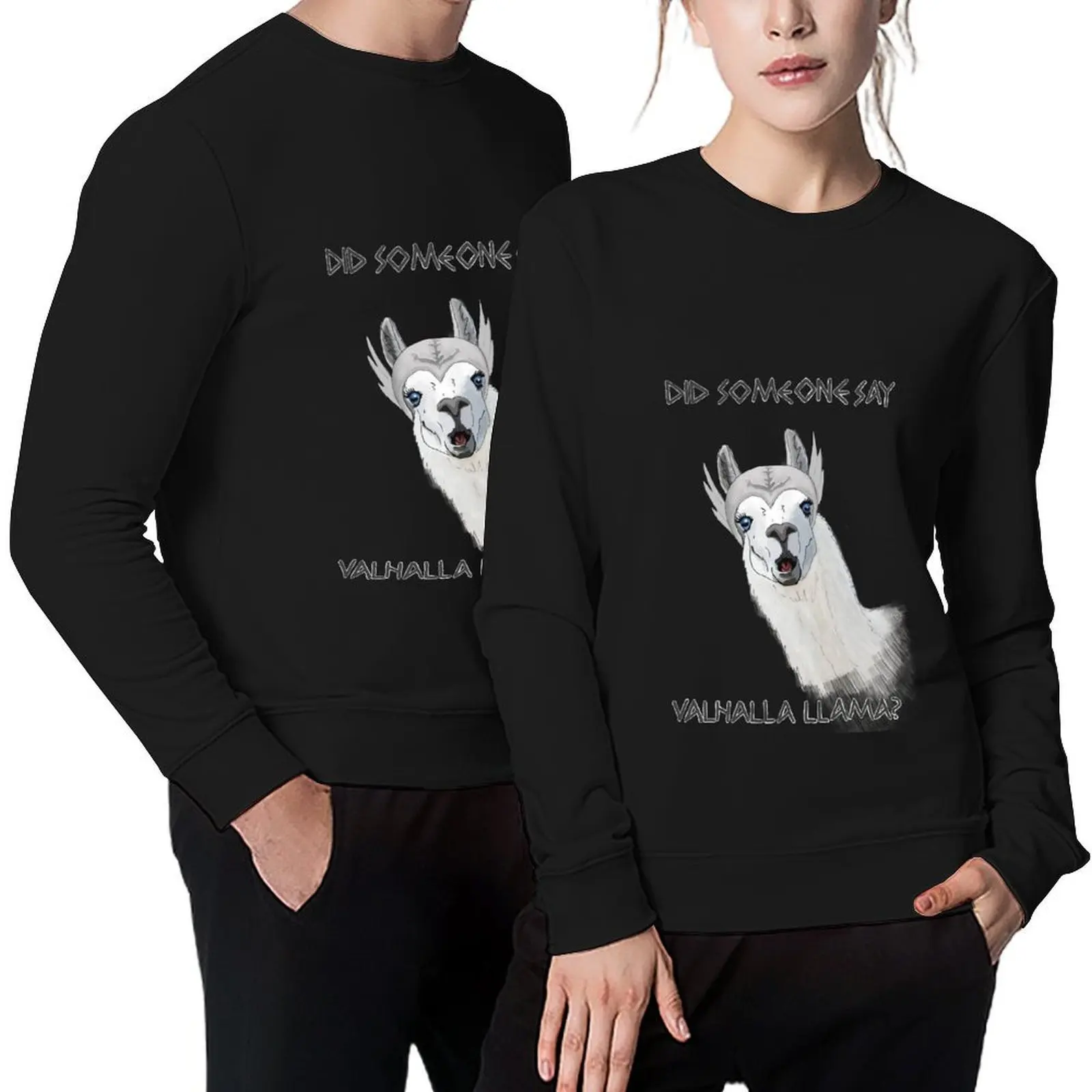 

Did someone say Valhalla llama Pullover blouse men's clothes mens clothing men's clothing sports sweatshirt man