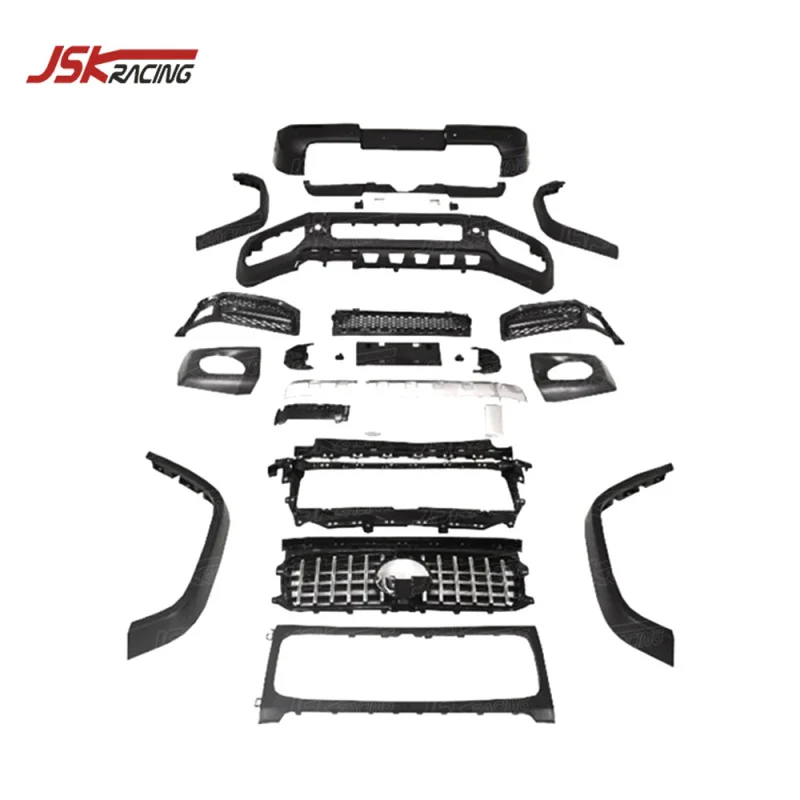 

PP Body Kits For 2019-2020 Mercedes Benz G-Class W463 G500 G55 Car Bumper Modified Upgraded G63 Style