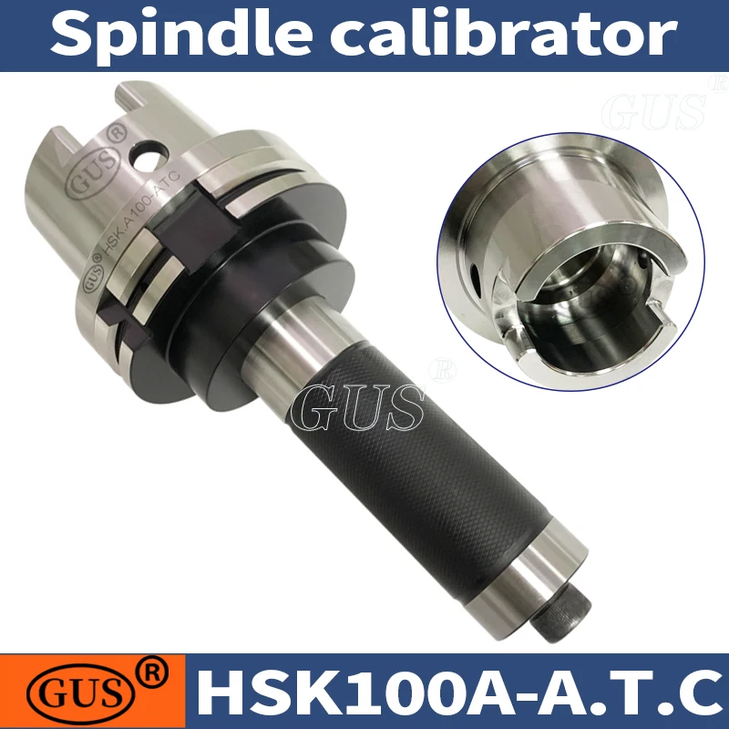 GUS HSK100A-A.T.C calibratore mandrino tornio test calibrazione modulo combinato a tre punti strumenti dell\'attrezzatura del correttore