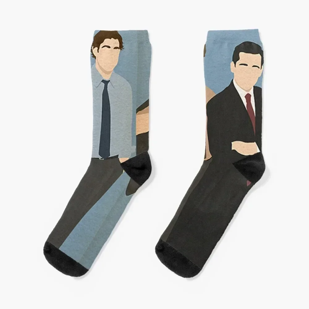 The Office Socks funny sock valentine gift ideas hip hop designer brand Socks Women Men's