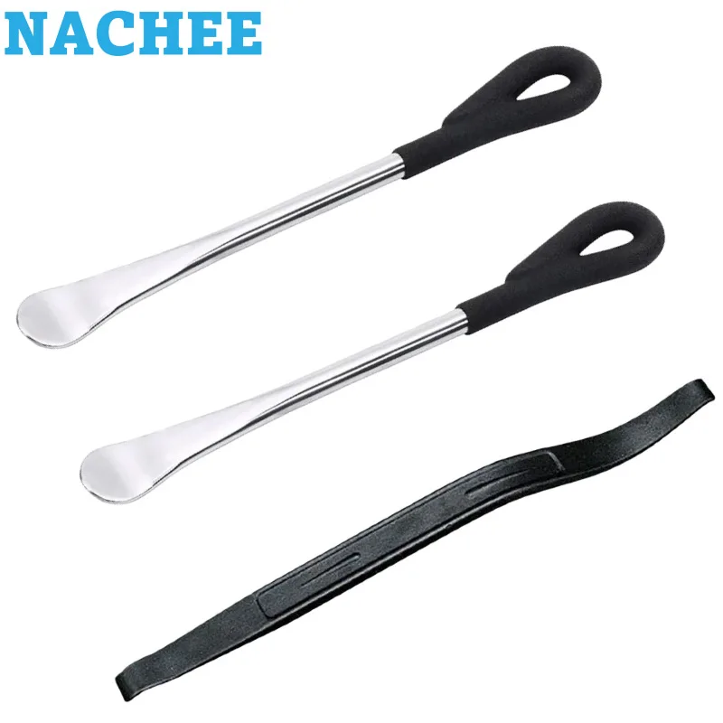3-piece Set of Tire Pry Bar Pry Tire Motorcycle Maintenance Tire Picking Tool Viscoplastic Handle Crowbar High Hardness