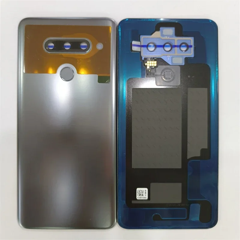 Back Housing For LG V40 ThinQ Battery Cover Rear Door Case With Fingerprint +Camera Lens Glass V405QA7 V405UA V405 Back Cover