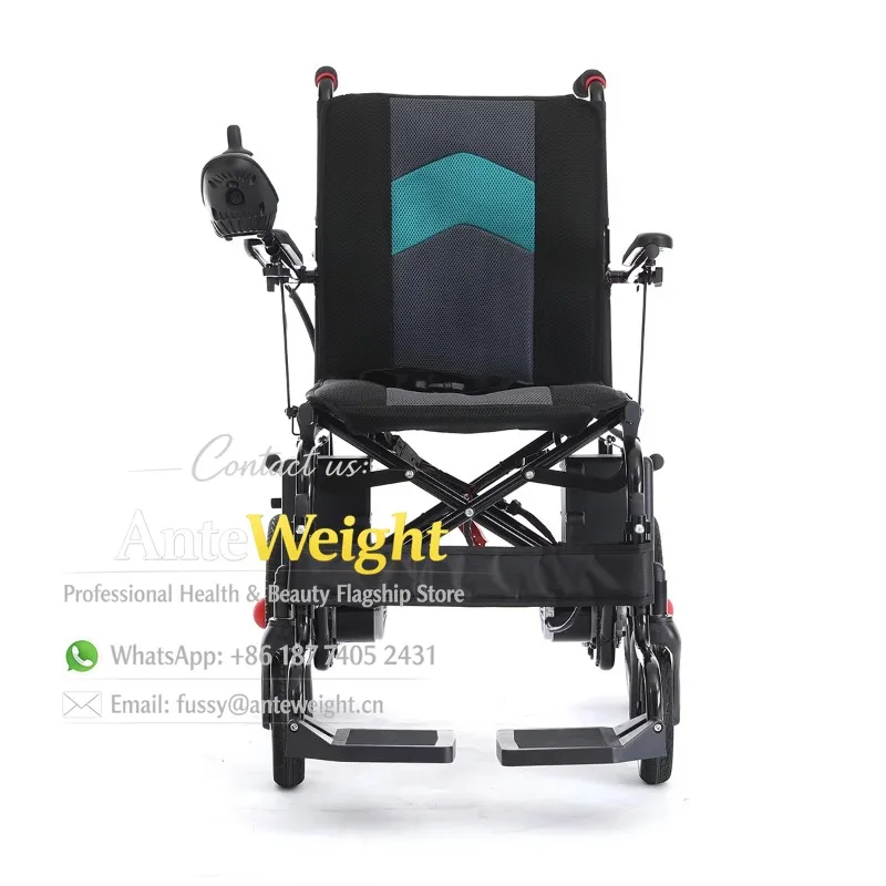 

Quick Release Battery Outdoor Power Wheelchair the Disabled Health Care Easy to Fold Electric Wheelchair for Seniors