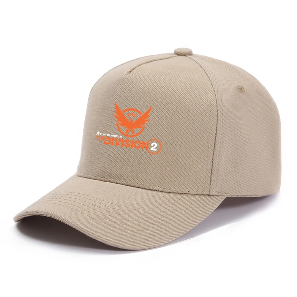 The Division 2 Baseball Cap Tom Clancy\'s SHD PS4 PC Game XBOX  Hip Hop Hats Snapback Caps Casual Travel Outdoor Sun Hats