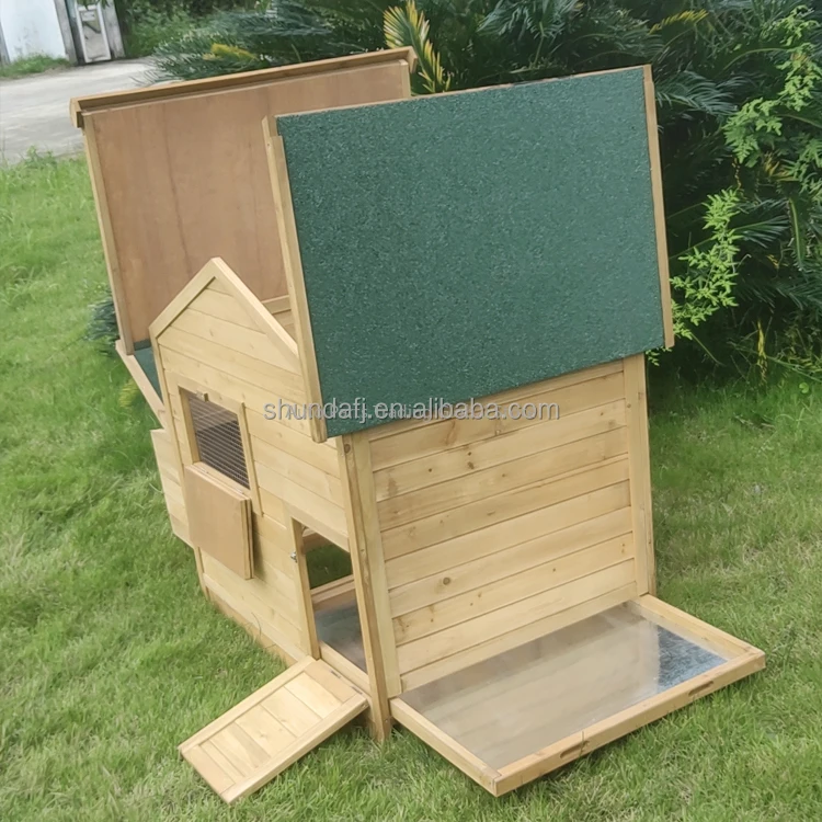 

SDC006 High-quality Luxury Modern Chicken Coop Nesting Box Easy Cleaning Wood Pet House With Weatherproof Feature Chicken Cage