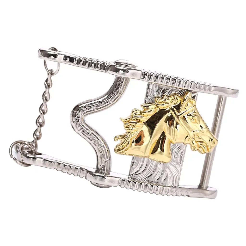 Hebilla de cinturón estilo cabeza de caballo, hebilla occidental, adorno de disfraz de vaquero para hombre