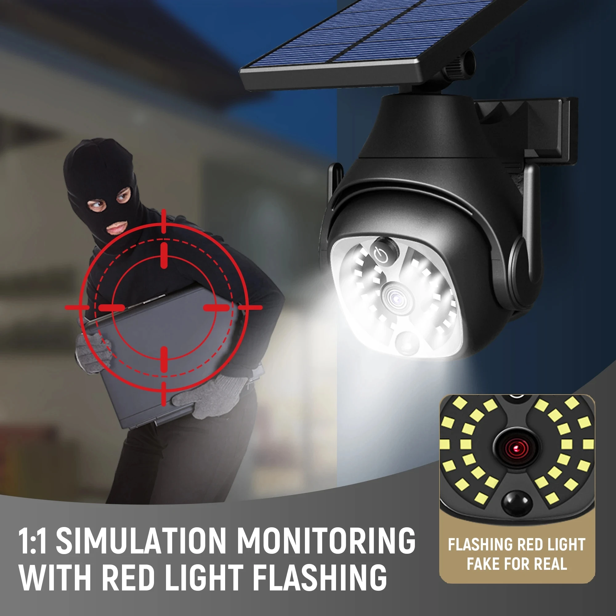 Solarbetriebene Dummy-Sicherhe – Home Security Yard Sensors Bewertung und Preis