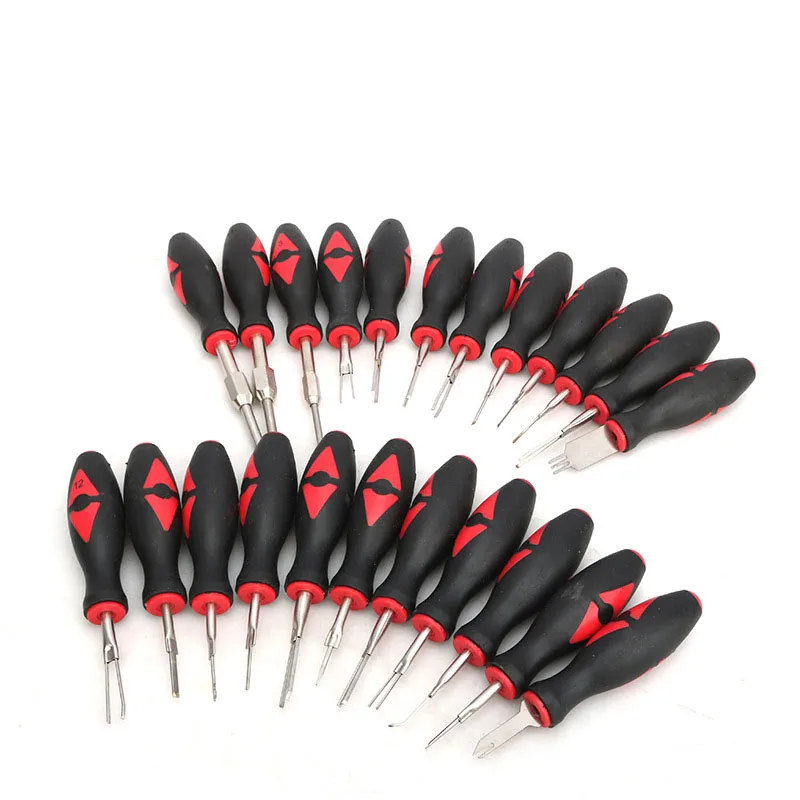 23pcs Car Universal Terminal Release Removal Tool Set Automotive Wiring Connector Crimp Pin Extractor For BMW Ford VW