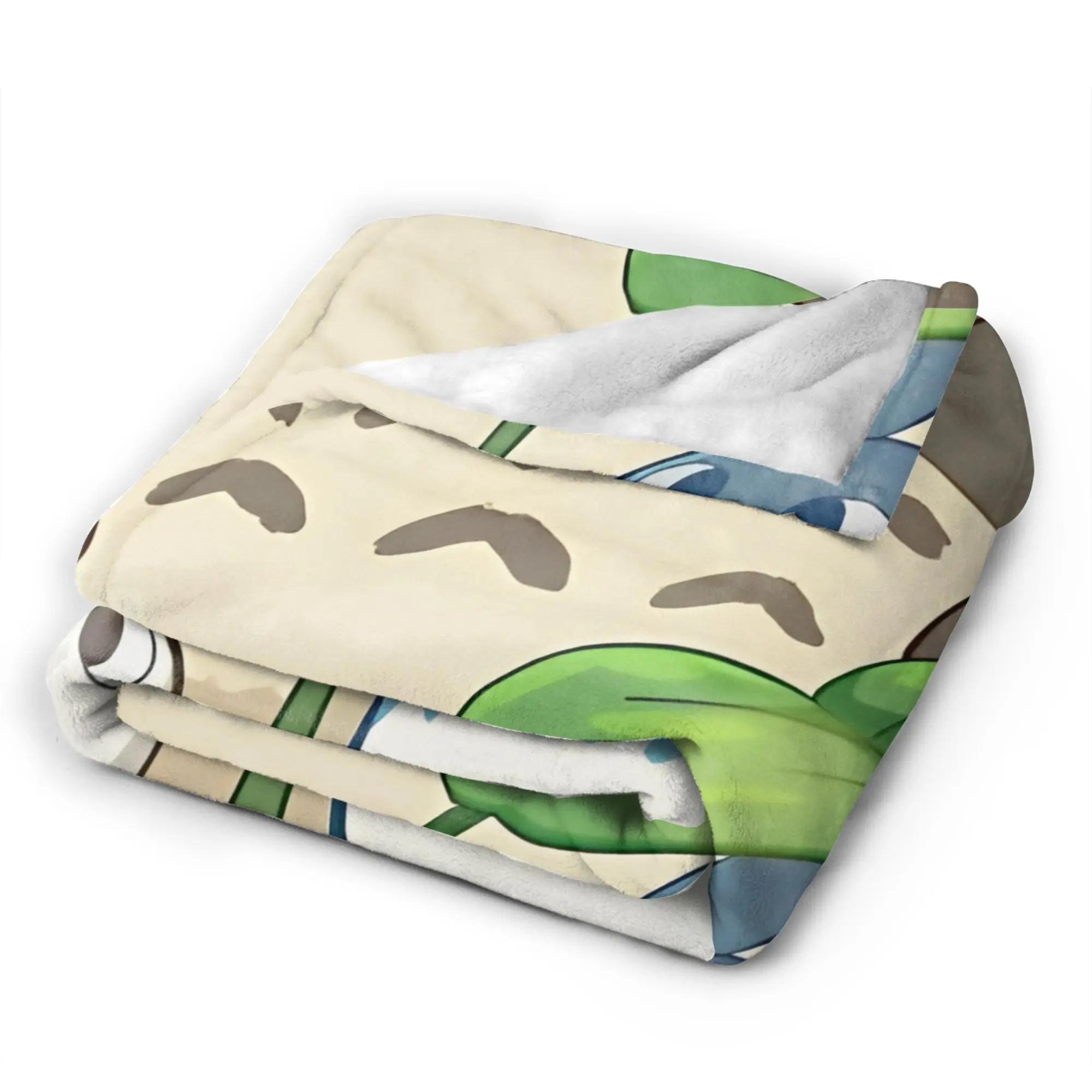 لطيف T-Totoros الفانيلا البطانيات الكرتون أنيمي مضحك رمي البطانيات للمنزل 125*100 سنتيمتر المفرش ، #5