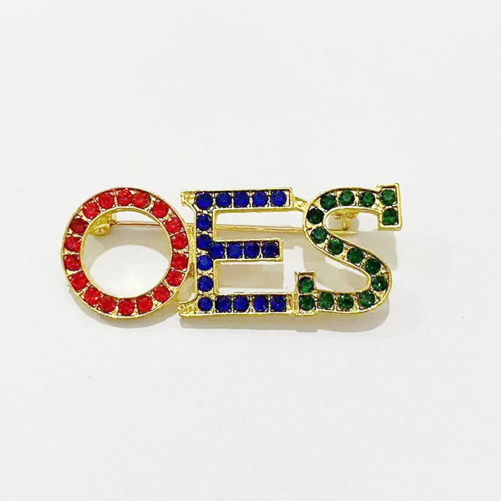 Sorority College Party sisters Greek Letter OES brooch