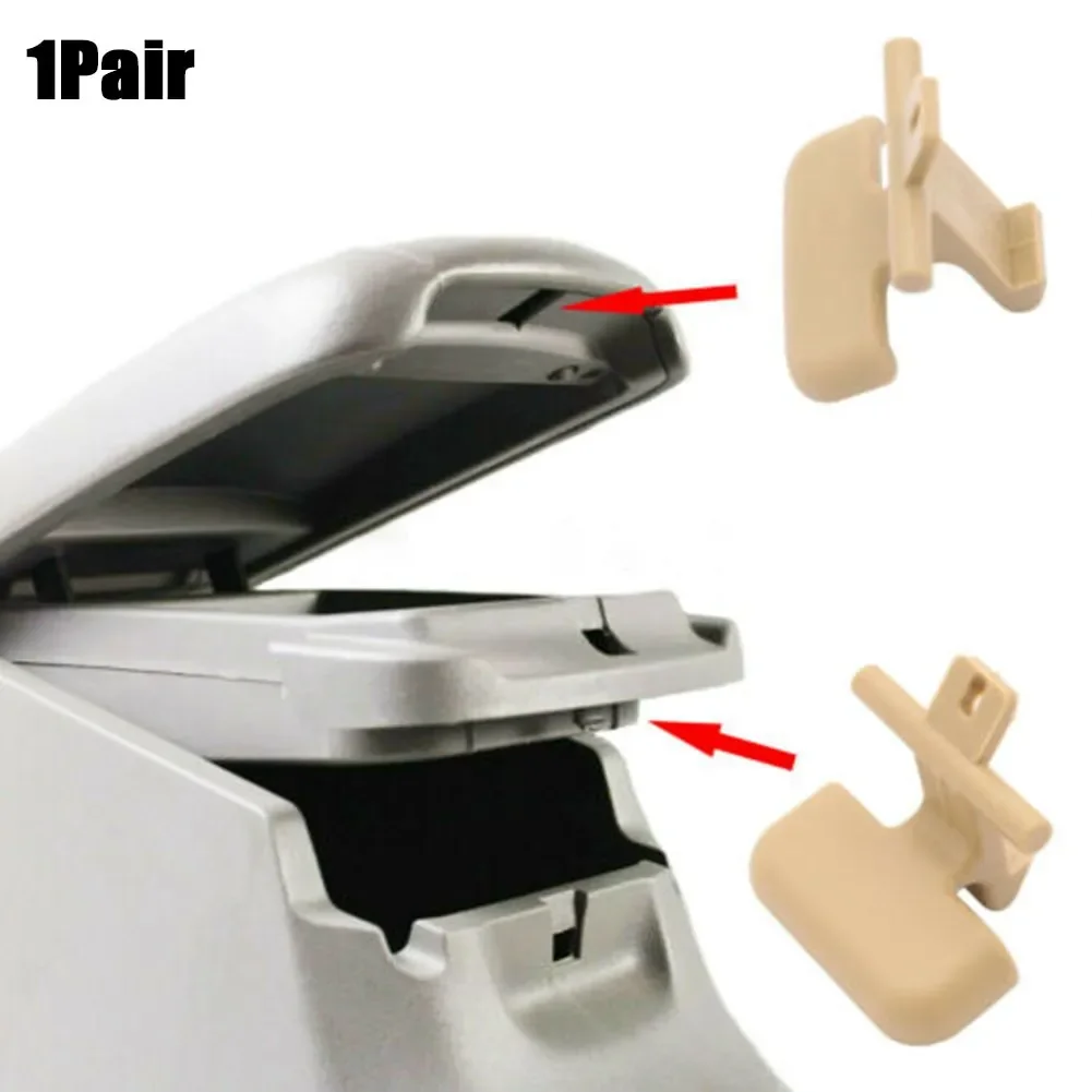 2pcs Car Armrest Latch Clips Center Console Armrest Upper & Lower Latch Clips For Hyundai Sonata 2009-2010