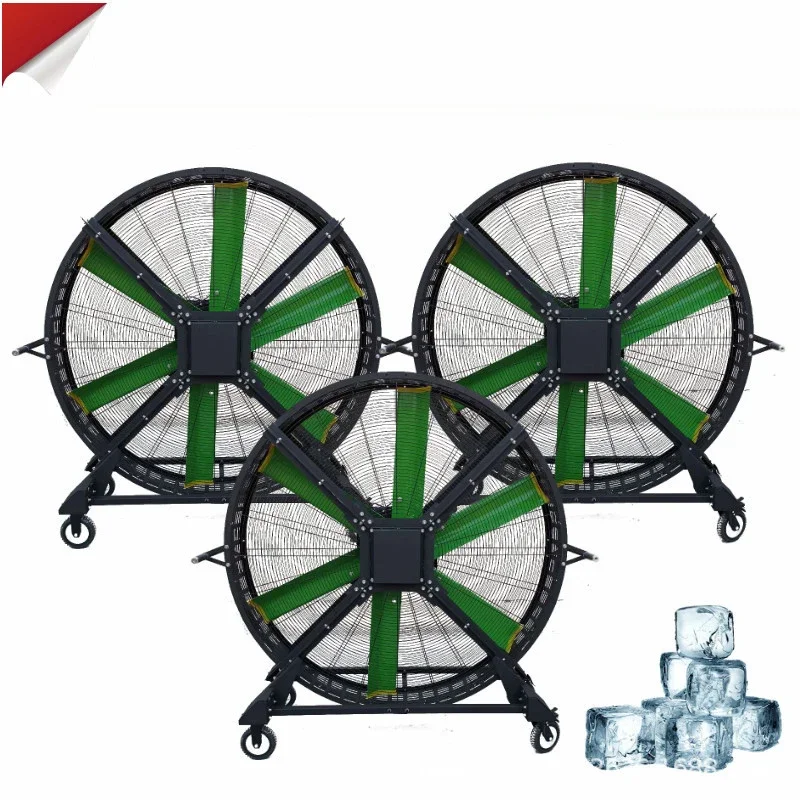 Large space driving heat moving fan Vertical 2m cart-type floor-standing industrial fan HBY-05 large industrial fan