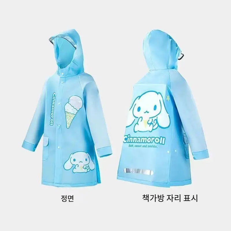 

Sanrio Kawaii плащ Hello Kitty's милый дождевик для женщин и девочек непромокаемый ветрозащитный принт портативный тренд Лидер продаж подарок на день рождения