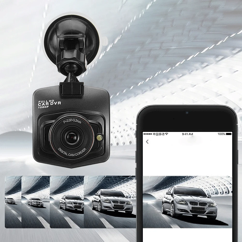 2.4-Inch Car Video Camera 1080P Full HD Dashcam DVR Driver Recorder F2.0 Large Aperture Car Night Vision Ashcam For All Cars