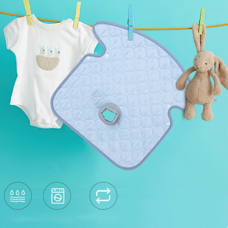 J15U удобный защитный коврик для детского сиденья для дорожных колясок, автокресло, герметичный стульчик, можно стирать в машине