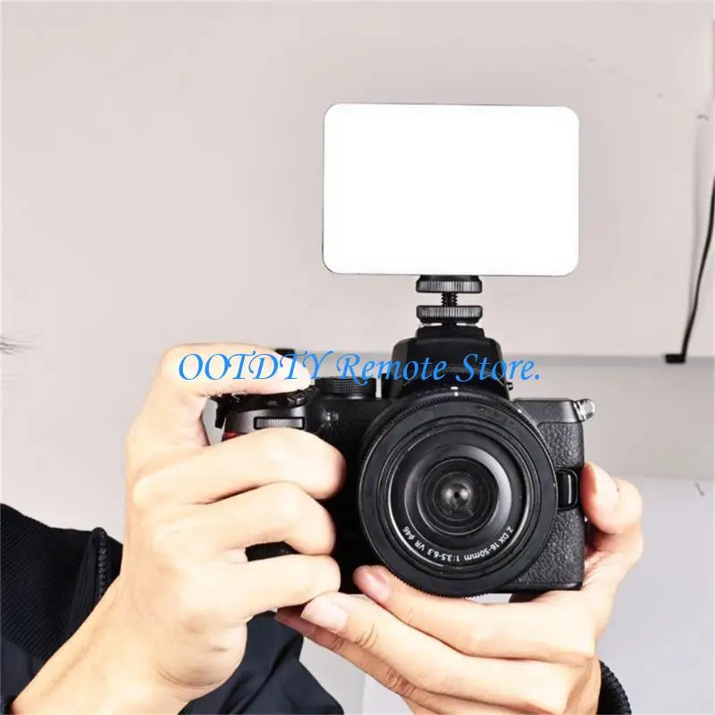  ABS Mini Portable Light USB Rechargeable Photography Light Adjustable Natural
