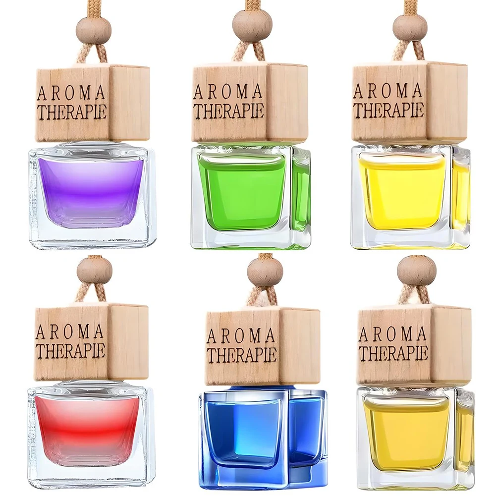 Car Perfume Mirror Pendant  Fragrance Lasting Decorations To