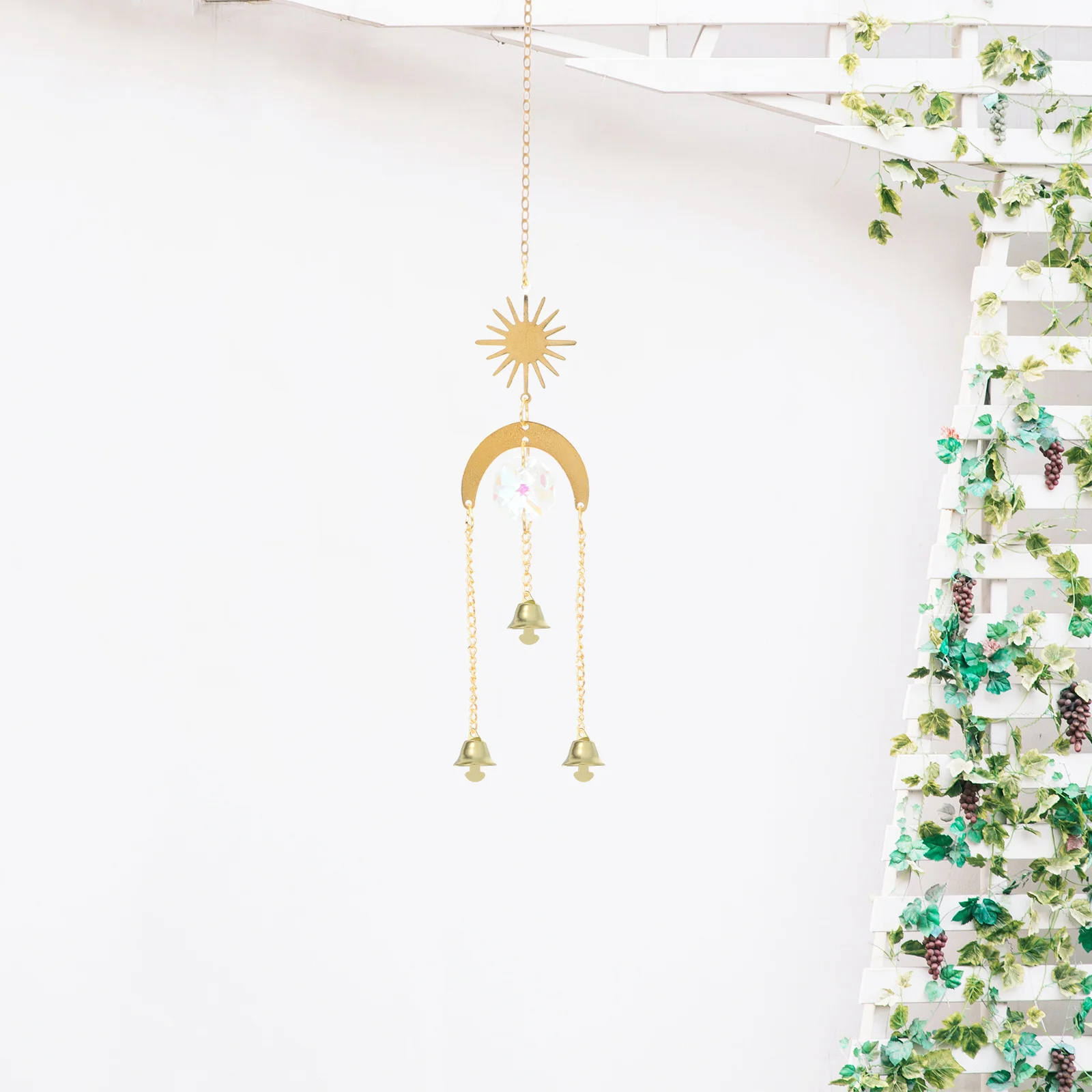 

72Pcs Mini Brass Bells Creative Design Material Pleasant Sound Versatile Decoration Easy Installation Wind Chimes Crafts