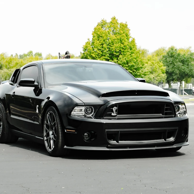 Mustang Carbon Fiber Engine Casing Hood For Ford Mustang 2013