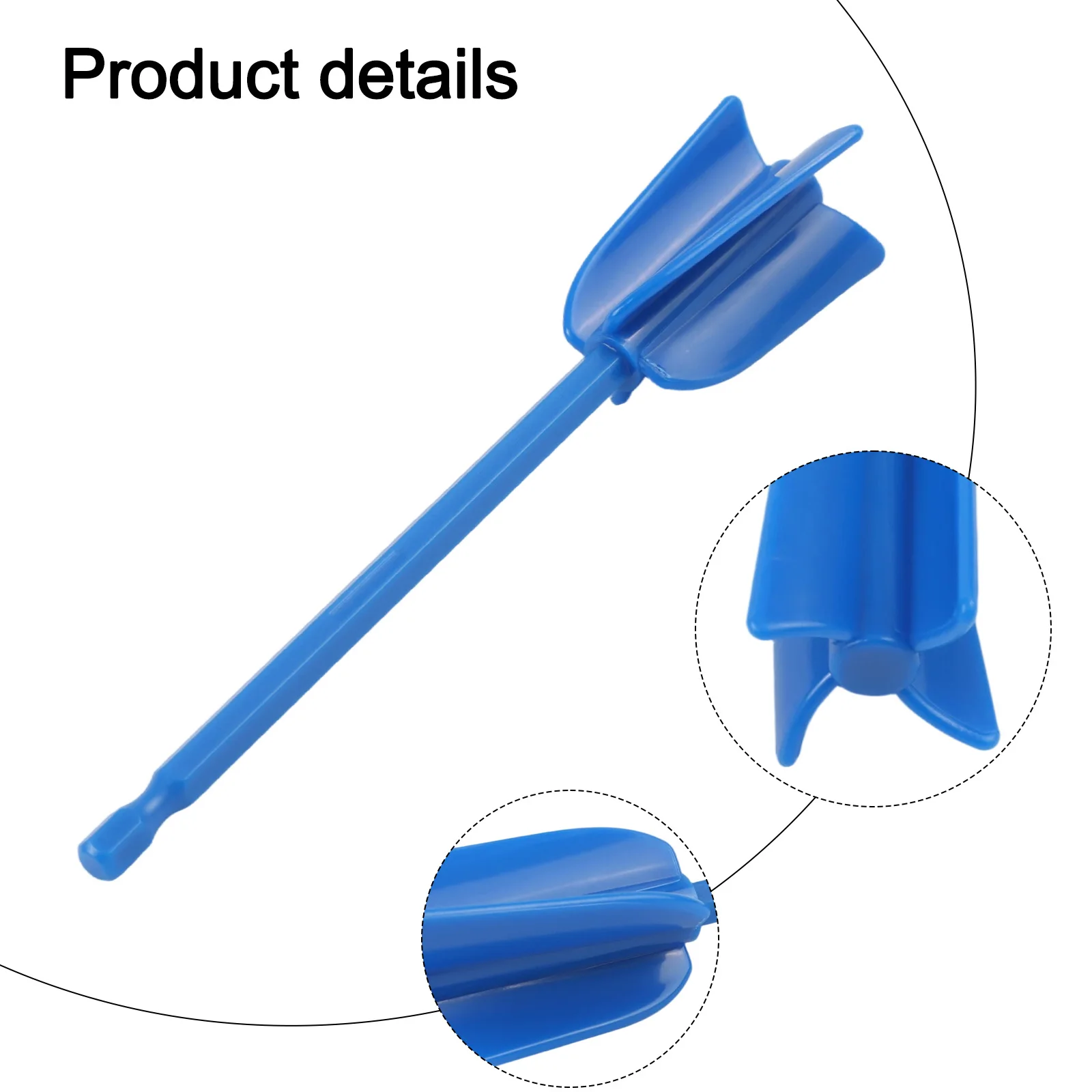 Epoxy Resin Mixing Paddle for Drill Use with Epoxy Paint and Stain Blending Spiral Stirrer for Even Liquid Combination