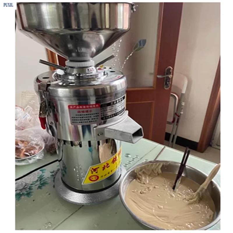 110V/220V Peanut Butter Maker Machine Sesame Nut Crusher Stainless Steel Food Processor