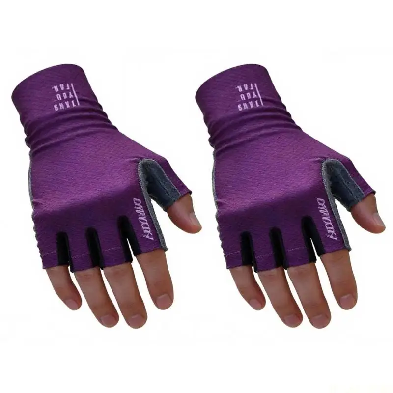 

M5TC Shock-Absorbing Half Finger Gloves Padded Breathable Bicycles Gloves Men Women