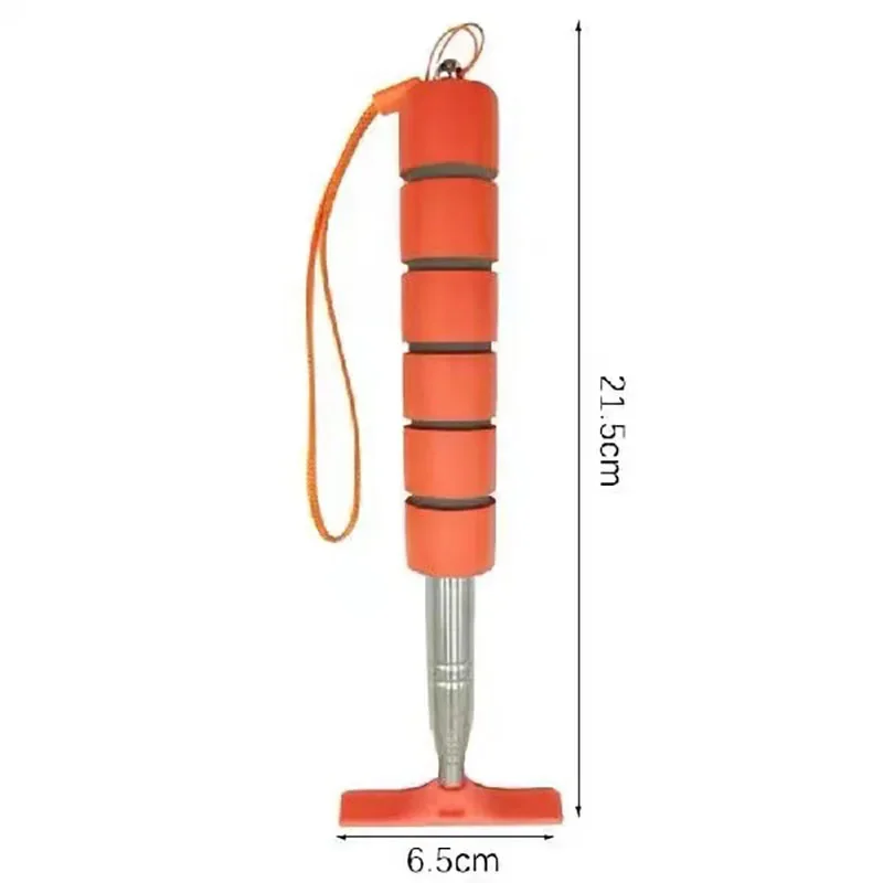 Car Rearview Mirror Wiper Cleaning Tool Auto Glass Mist Cleaner Scraper Car Accessories Handle Telescopic Window Cleaning Brush image 5