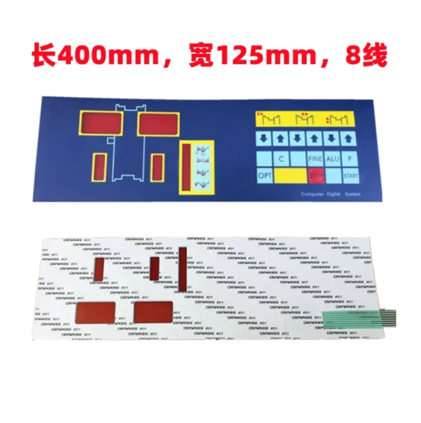 Nuovi accessori per bilanciatore della macchina equilibratrice 99/96 interruttore di funzionamento del pannello di controllo della tastiera