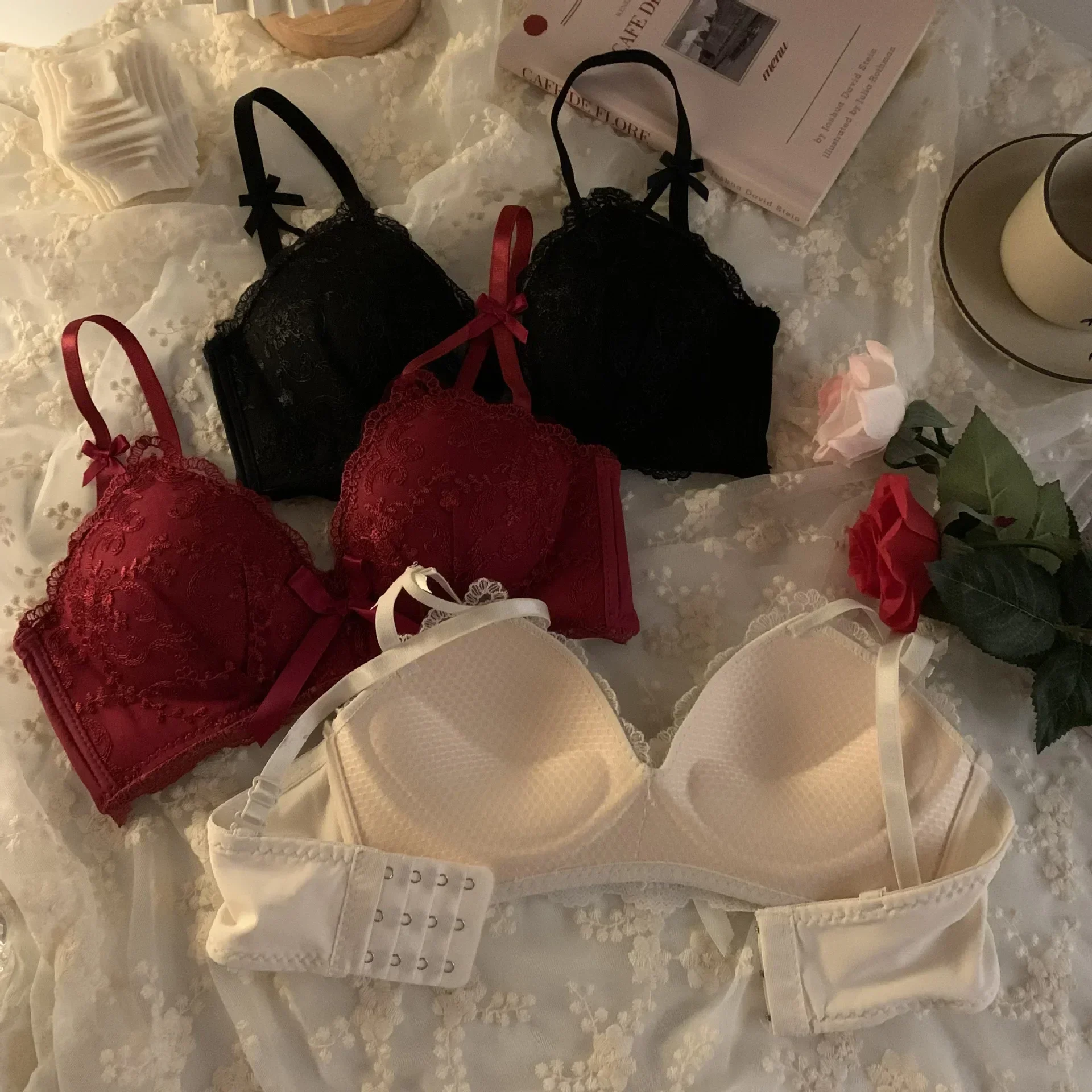 Sexy Bralette Lace Bra Women Underwire Push Up Bra Plus Size Sexy Bras For Women Lingerie Intimates Brassiere Bh Soutien Gorge