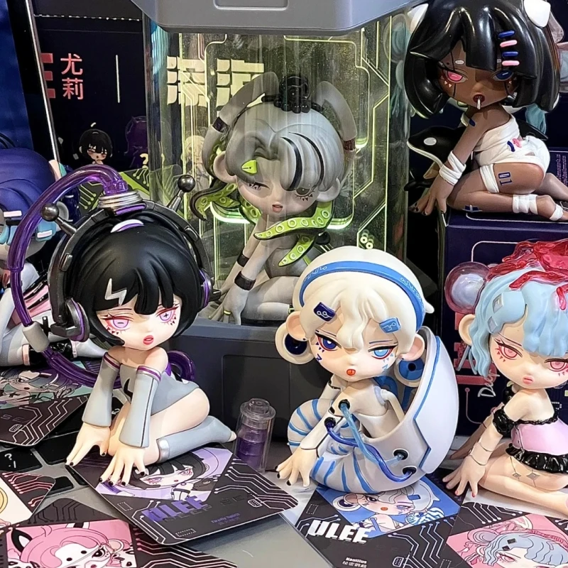 

Подлинная слепая коробка Ulee The Deep Sea Series Kawaii Mystery Box, Коллекционная модель, украшение интерьера, детские игрушки, подарки-сюрпризы