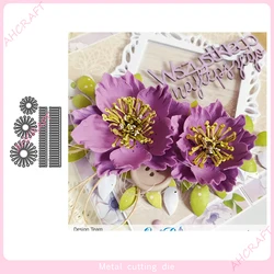 Flower Stamens Metal Cutting Dies for DIY Scrapbooking Photo Album Decorative Embossing Paper Card Crafts Die 2022