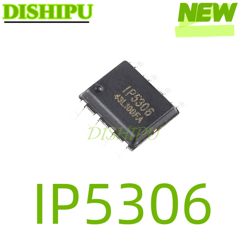 5 Stuks Ip5306 2.1a Opladen/2.4a Ontladen Hoge Integratie Mobiele Voeding Ic Chip Sop8